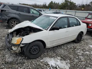 2002 Honda Civic LX with VIN 1HGES16552L081993, listed as a Copart auction lot 67070564 with Not Provided miles and Salvage Title. Bid and sale history available at carsss.com. Image 1.