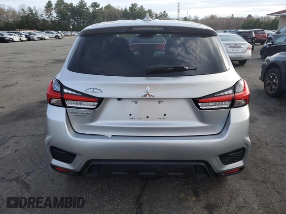 2022 Mitsubishi Outlander ES with VIN JA4APUAU3NU018835, listed as a Copart auction lot 50904185 with 44,773 mi miles and Non repairable. Bid and sale history available at DreamBid. Image 6.