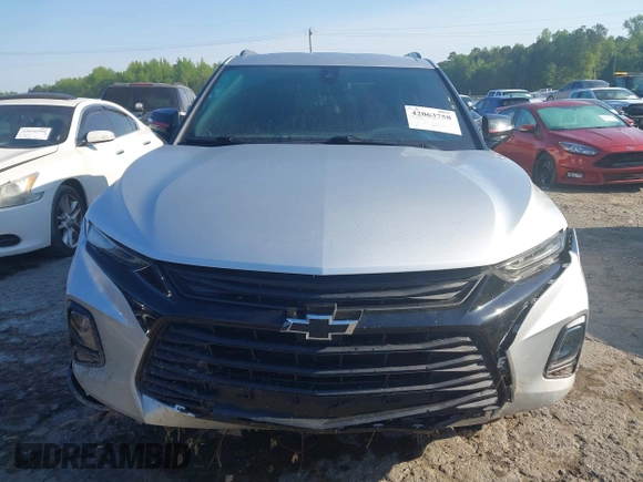 2021 Chevrolet Blazer LT with VIN 3GNKBCRS3MS583534, listed as a IAAI auction lot 42063758 with 25,920 mi miles and . Bid and sale history available at DreamBid. Image 12.