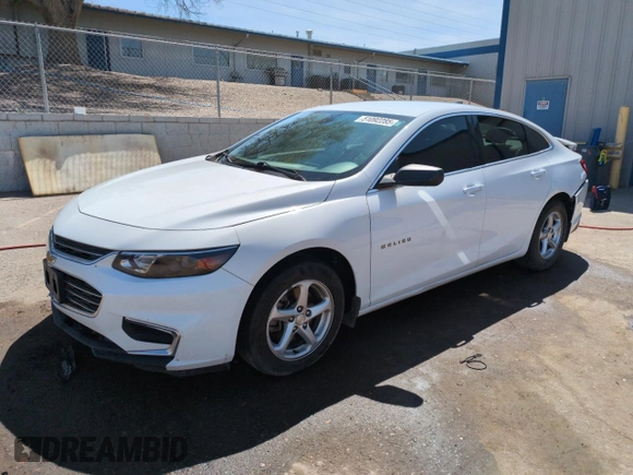 2018 Chevrolet Malibu LS with VIN 1G1ZB5ST6JF281413, listed as a Copart auction lot 51092285 with 113,607 mi miles and Salvage Title. Bid and sale history available at DreamBid. Image 1.