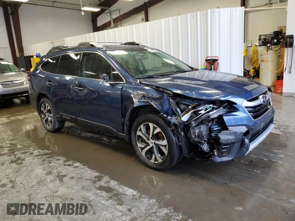 2021 Subaru Outback Touring XT with VIN 4S4BTGPD1M3225464, listed as a Copart auction lot 49187535 with 69,155 mi miles and Salvage title. Bid and sale history available at DreamBid. Image 4.
