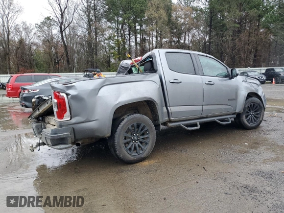 2021 GMC Canyon 2WD Elevation with VIN 1GTG5CEN2M1213215, listed as a Copart auction lot 44528235 with 145,326 mi miles and Salvage Title. Bid and sale history available at carsss.com. Image 3.
