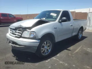 2003 Ford F-150 XL with VIN 1FTRF17203NB60972, listed as a Copart auction lot 61424645 with 198,998 mi miles and Salvage title. Bid and sale history available at DreamBid. Image 1.