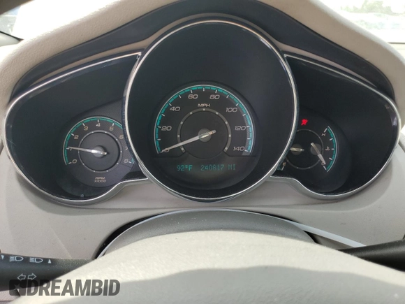 2008 Chevrolet Malibu 1LT with VIN 1G1ZH57B184185984, listed as a Copart auction lot 53894465 with 240,817 mi miles and Salvage Title. Bid and sale history available at DreamBid. Image 9.