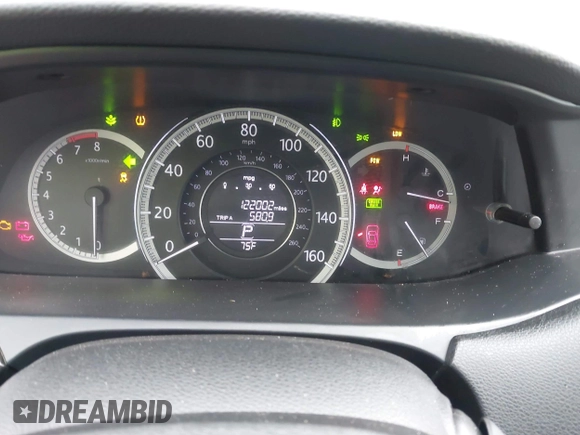 2015 Honda Accord EX-L с VIN 1HGCR2F82FA168142, выставлен на аукционе IAAI как лот 42717219 с пробегом 122 002 миль миль и . История ставок и продаж доступна на DreamBid. Изображение 7.