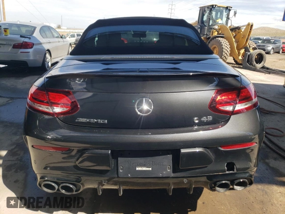 2021 Mercedes-Benz C with VIN W1KWK6EB7MG095077, listed as a Copart auction lot 63527184 with 17,239 mi miles and Salvage title. Bid and sale history available at DreamBid. Image 6.