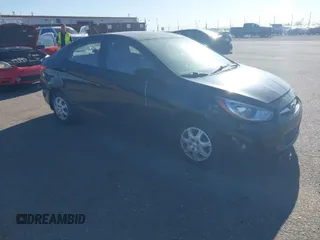 2013 Hyundai Accent GLS with VIN KMHCT4AE8DU572336, listed as a IAAI auction lot 42065834 with 250,394 mi miles. Bid and sale history available at carsss.com. Image 1.