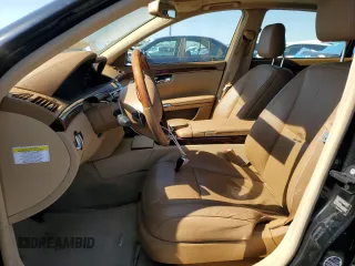 2009 Mercedes-Benz S-Class 5.5L V8 with VIN WDDNG86X39A267179, listed as a Copart auction lot 52216505 with 106,527 mi miles and Salvage Title. Bid and sale history available at carsss.com. Image 7.