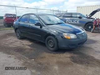 2009 Kia Spectra EX with VIN KNAFE221295610881, listed as a IAAI auction lot 42767684 with 225,615 mi miles and . Bid and sale history available at DreamBid. Image 1.