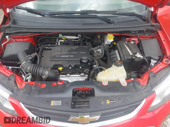 2020 Chevrolet Sonic LT z VIN 1G1JG6SB2L4115688, wystawiony jako IAAI lot #42326438 z przebiegiem 33 871 mil mil oraz . Historia ofert i sprzedaży dostępna na DreamBid. Obrazek 10.