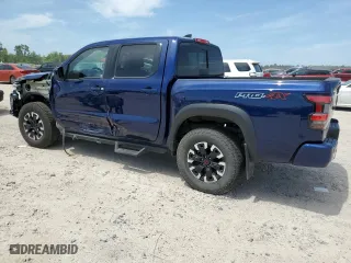 2023 Nissan Frontier PRO-4X with VIN 1N6ED1EK8PN672862, listed as a Copart auction lot 52718105 with 17,855 mi miles and Salvage Title. Bid and sale history available at carsss.com. Image 2.