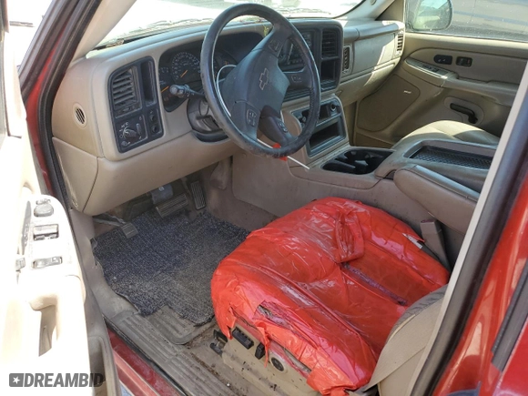 2005 Chevrolet Silverado 1500 LT with VIN 2GCEC19T751280382, listed as a Copart auction lot 52693195 with 260,595 mi miles and Clean Title. Bid and sale history available at carsss.com. Image 8.