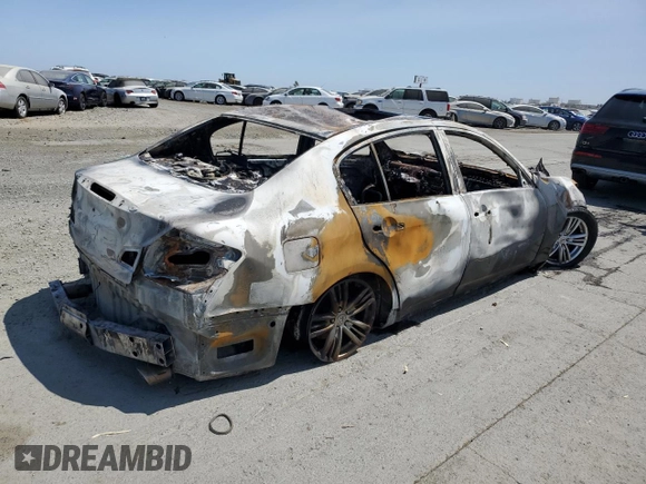 2008 Infiniti G35 Journey z VIN JNKBV61E78M210945, wystawiony jako Copart lot #62111975 z przebiegiem Nie podano mil oraz Nie do naprawy • Non repairable. Historia ofert i sprzedaży dostępna na DreamBid. Obrazek 3.