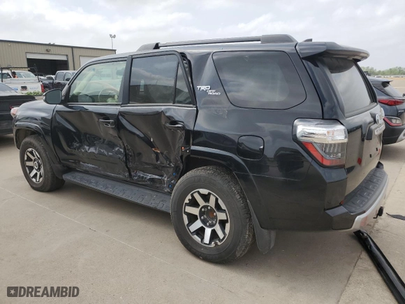 2024 Toyota 4Runner TRD Off Road with VIN JTERU5JR9R6270369, listed as a Copart auction lot 50537195 with 24,799 mi miles and Salvage Title. Bid and sale history available at carsss.com. Image 2.