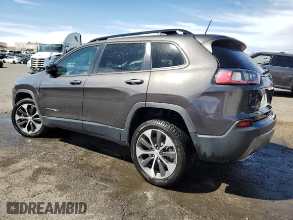 2022 Jeep Cherokee Limited with VIN 1C4PJMDX2ND556420, listed as a Copart auction lot 50798055 with 48,896 mi miles and Salvage Title. Bid and sale history available at DreamBid. Image 2.