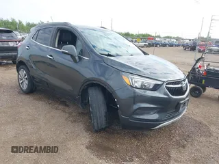 2018 Buick Encore Preferred with VIN KL4CJASB4JB709514, listed as a IAAI auction lot 40882023 with 208,843 mi miles. Bid and sale history available at carsss.com. Image 1.