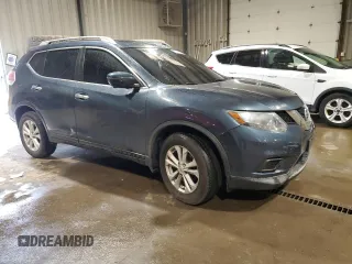 2016 Nissan Rogue SV with VIN 5N1AT2MV4GC868813, listed as a Copart auction lot 50340165 with 166,906 mi miles and Salvage Title. Bid and sale history available at DreamBid. Image 4.