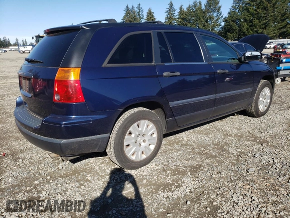 2006 Chrysler Pacifica z VIN 2A8GM48436R695485, wystawiony jako Copart lot #47012185 z przebiegiem 153 659 mil mil oraz Szkoda całkowita • Salvage title. Historia ofert i sprzedaży dostępna na DreamBid. Obrazek 3.