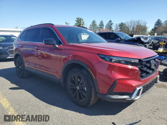 2023 Honda CR-V Sport Touring with VIN 7FARS6H98PE004837, listed as a Copart auction lot 52237615 with 19,029 mi miles and Salvage Title. Bid and sale history available at DreamBid. Image 4.