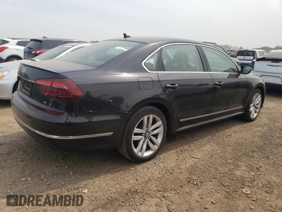 2017 Volkswagen Passat SE with VIN 1VWGT7A36HC063392, listed as a Copart auction lot 60846895 with 153,006 mi miles and Clean title. Bid and sale history available at DreamBid. Image 3.