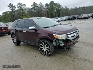 2011 Ford Edge SE with VIN 2FMDK3GC4BBB00550, listed as a Copart auction lot 48458185 with 301,406 mi miles and Salvage Title. Bid and sale history available at carsss.com. Image 12.