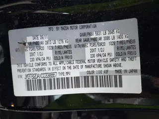 2012 Mazda CX-9 Grand Touring z VIN JM3TB2DAXC0338667, wystawiony jako IAAI lot #42260820 z przebiegiem 138 111 mil mil oraz . Historia ofert i sprzedaży dostępna na DreamBid. Obrazek 9.