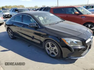 2018 Mercedes-Benz CLA 250 with VIN WDDSJ4GB5JN541978, listed as a Copart auction lot 71281573 with 47,595 mi miles and . Bid and sale history available at DreamBid. Image 4.