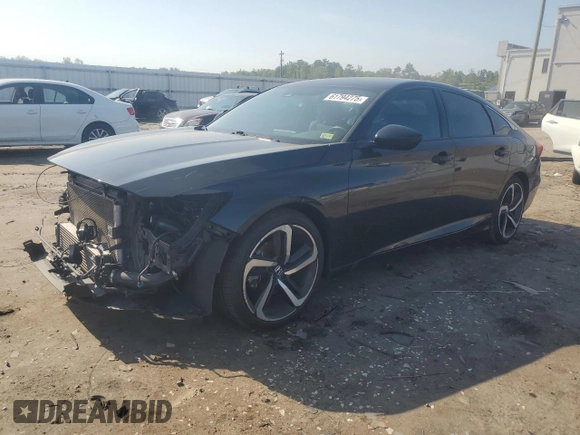 2020 Honda Accord Sport z VIN 1HGCV2F30LA025430, wystawiony jako Copart lot #61794275 z przebiegiem 60 560 mil mil oraz Szkoda całkowita • Salvage title. Historia ofert i sprzedaży dostępna na DreamBid. Obrazek 1.