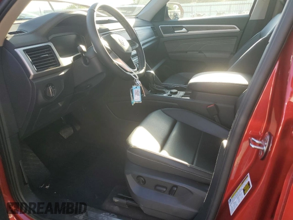 2022 Volkswagen Atlas SE z VIN 1V2KR2CAXNC545948, wystawiony jako Copart lot #58591595 z przebiegiem 40 968 mil mil oraz Szkoda całkowita • Salvage title. Historia ofert i sprzedaży dostępna na DreamBid. Obrazek 7.