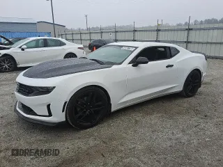 2021 Chevrolet Camaro 1LT with VIN 1G1FA1RS5M0140464, listed as a Copart auction lot 43567795 with 80,500 mi miles and Clean Title. Bid and sale history available at carsss.com. Image 1.