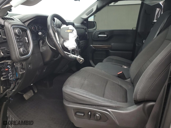 2019 Chevrolet Silverado 1500 LT with VIN 1GCUYDED1KZ241027, listed as a Copart auction lot 51281765 with 99,855 mi miles and Salvage Title. Bid and sale history available at carsss.com. Image 7.