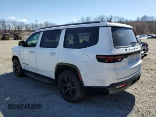 2024 Jeep Wagoneer Series II Carbide with VIN 1C4SJVBP6RS187825, listed as a Copart auction lot 50468435 with 7,751 mi miles and Salvage title. Bid and sale history available at DreamBid. Image 2.