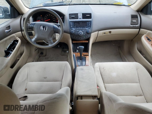 2005 Honda Accord EX z VIN 1HGCM56715A058043, wystawiony jako Copart lot #52994425 z przebiegiem 218 112 mil mil oraz Szkody całkowita. Historia ofert i sprzedaży dostępna na DreamBid. Obrazek 8.