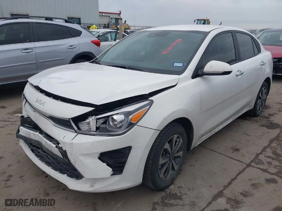 2023 Kia Rio S with VIN 3KPA24AD3PE542301, listed as a IAAI auction lot 41364553 with NaN miles. Bid and sale history available at carsss.com. Image 2.