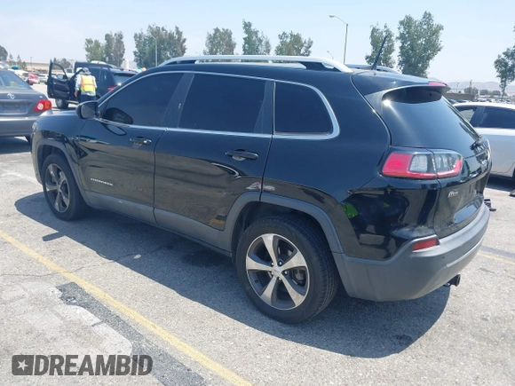 2019 Jeep Cherokee Limited with VIN 1C4PJLDB3KD415866, listed as a IAAI auction lot 42358621 with 116,870 mi miles and . Bid and sale history available at DreamBid. Image 3.