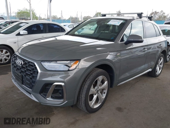 2023 Audi Q5 S line Prestige with VIN WA1FAAFY2P2016428, listed as a IAAI auction lot 42065935 with 30,546 mi miles. Bid and sale history available at carsss.com. Image 18.