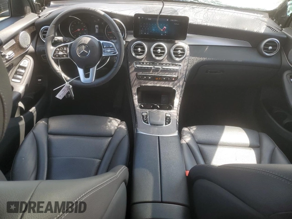 2020 Mercedes-Benz GLC with VIN WDC0G8EB5LF722435, listed as a Copart auction lot 52681275 with 80,088 mi miles and Salvage Title. Bid and sale history available at carsss.com. Image 8.