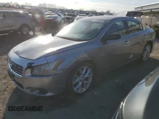 2009 Nissan Maxima SV with VIN 1N4AA51E79C842795, listed as a Copart auction lot 46104835 with 194,910 mi miles and Salvage Title. Bid and sale history available at DreamBid. Image 1.