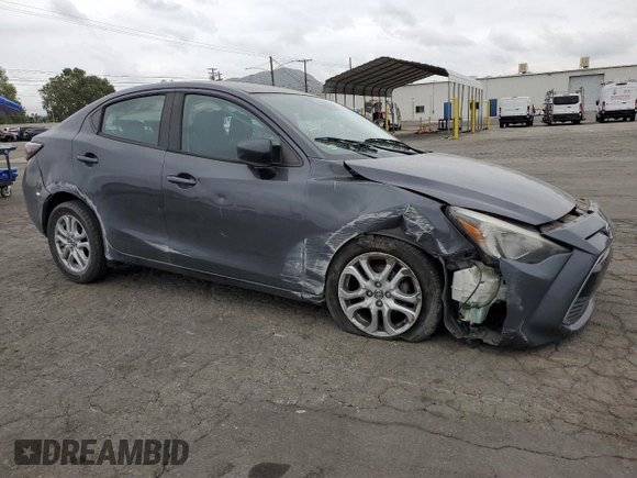 2016 Scion iA with VIN 3MYDLBZV1GY125397, listed as a Copart auction lot 53757675 with 0 mi miles and Salvage Title. Bid and sale history available at carsss.com. Image 4.