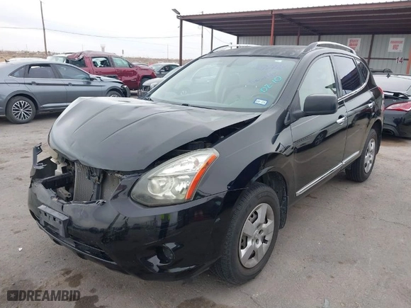 2014 Nissan Rogue Select S with VIN JN8AS5MT3EW611973, listed as a IAAI auction lot 41527064 with 40,343 mi miles. Bid and sale history available at carsss.com. Image 2.