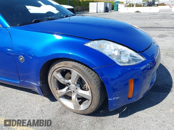 2007 Nissan 350Z Touring with VIN JN1BZ34E67M550105, listed as a IAAI auction lot 41829744 with 97,807 mi miles. Bid and sale history available at carsss.com. Image 17.