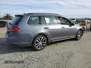 2016 Volkswagen Golf SportWagen TSI S with VIN 3VWC17AU2GM518474, listed as a Copart auction lot 46918065 with 63,374 mi miles and Salvage Title. Bid and sale history available at carsss.com. Image 3.