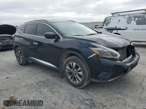 2018 Nissan Murano S with VIN 5N1AZ2MG4JN107680, listed as a Copart auction lot 51426925 with 144,345 mi miles and Clean Title. Bid and sale history available at DreamBid. Image 4.