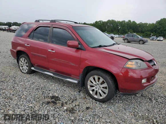 2005 Acura MDX Touring with VIN 2HNYD18805H542784, listed as a Copart auction lot 59376054 with 293,401 mi miles and Clean Title. Bid and sale history available at carsss.com. Image 4.