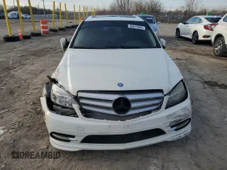 2011 Mercedes-Benz C 300 Sport with VIN WDDGF8BB1BR148401, listed as a Copart auction lot 50874965 with 147,216 mi miles and Salvage Title. Bid and sale history available at carsss.com. Image 5.