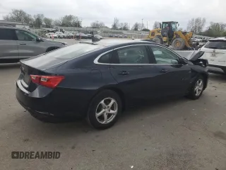 2017 Chevrolet Malibu LS with VIN 1G1ZB5ST1HF176997, listed as a Copart auction lot 51605505 with 157,422 mi miles and Salvage Title. Bid and sale history available at DreamBid. Image 3.