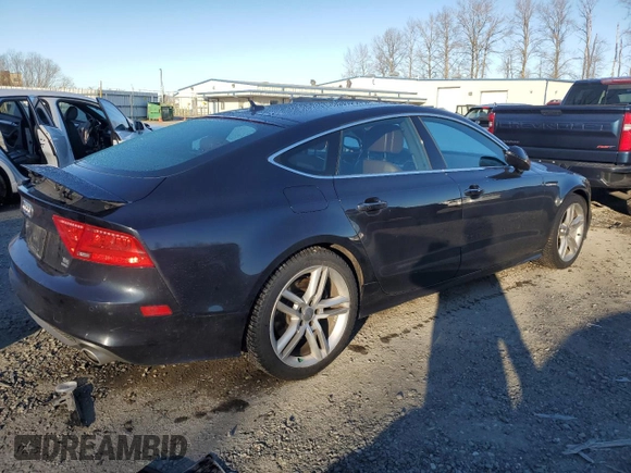 2014 Audi A7 Prestige with VIN WAU2MAFC8EN123024, listed as a Copart auction lot 42687595 with Not provided miles and Clean title. Bid and sale history available at DreamBid. Image 3.