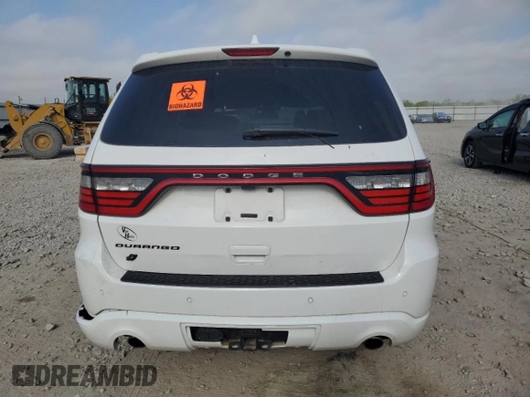 2018 Dodge Durango SXT z VIN 1C4RDJAG1JC490638, wystawiony jako Copart lot #56920465 z przebiegiem 88 383 mil mil oraz Czysty tytuł • Clean title. Historia ofert i sprzedaży dostępna na DreamBid. Obrazek 6.