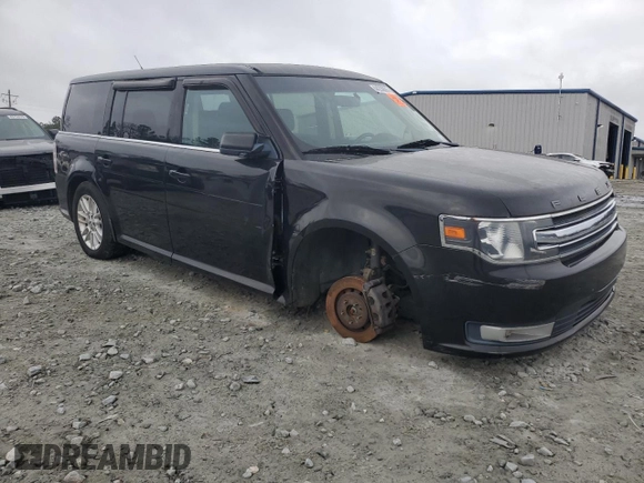 2013 Ford Flex SEL with VIN 2FMHK6C85DBD02241, listed as a Copart auction lot 44238695 with 201,186 mi miles and Clean Title. Bid and sale history available at carsss.com. Image 4.