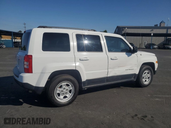 2014 Jeep Patriot Sport with VIN 1C4NJPBA1ED545853, listed as a Copart auction lot 64324345 with 189,302 mi miles and Salvage title. Bid and sale history available at DreamBid. Image 3.